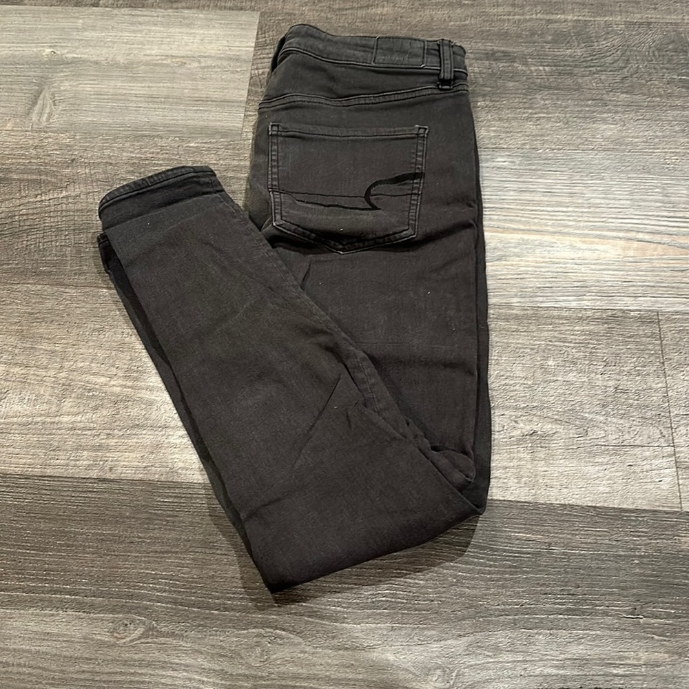 American Eagle black skinny jeans